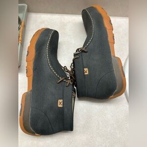 TWISTED X MEN'S WORK CHUKKA DRIVING SHOES - STEEL TOE